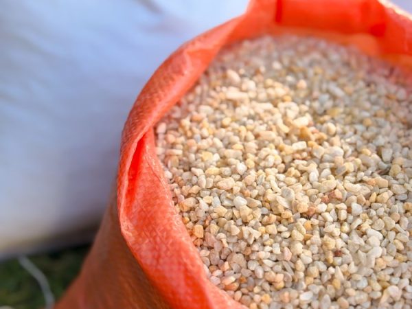 Premium screened pea gravel decorative stone for landscaping in Greensboro, NC